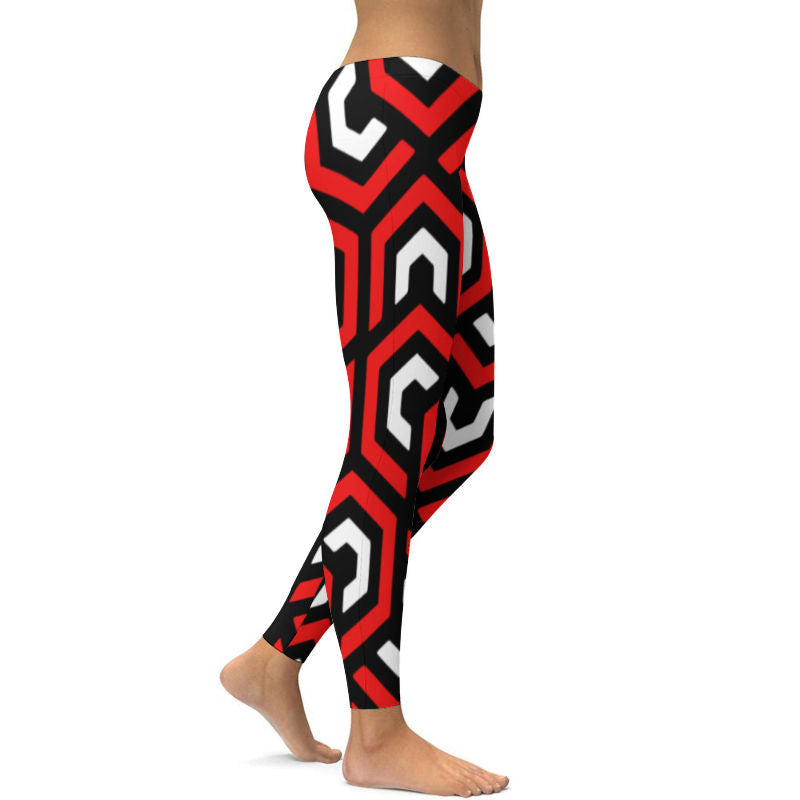 Amazing Red Yoga Pants