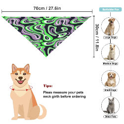 Apple Wave Pet Scarf