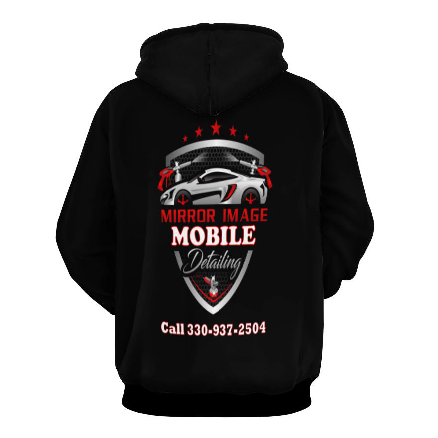 Mirror Image Mobile Detailing (Logo Middle - black) Hoodie