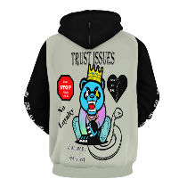 Trust Issues Grey Hoodie