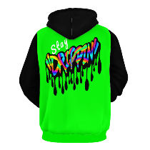 Drippin' Lime Green Hoodie