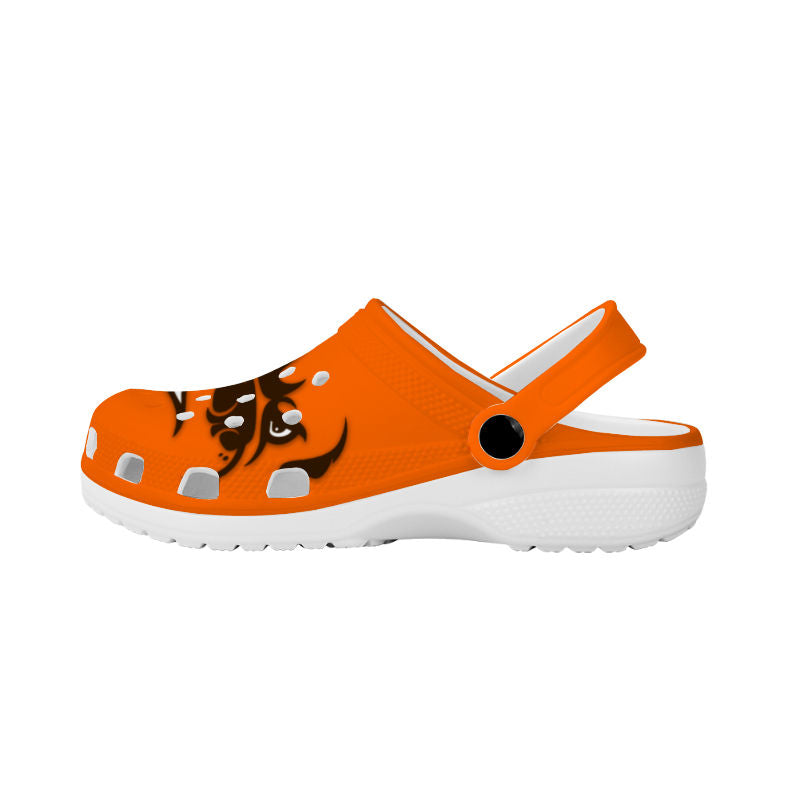 Browns Inspired Crocs Shoes
