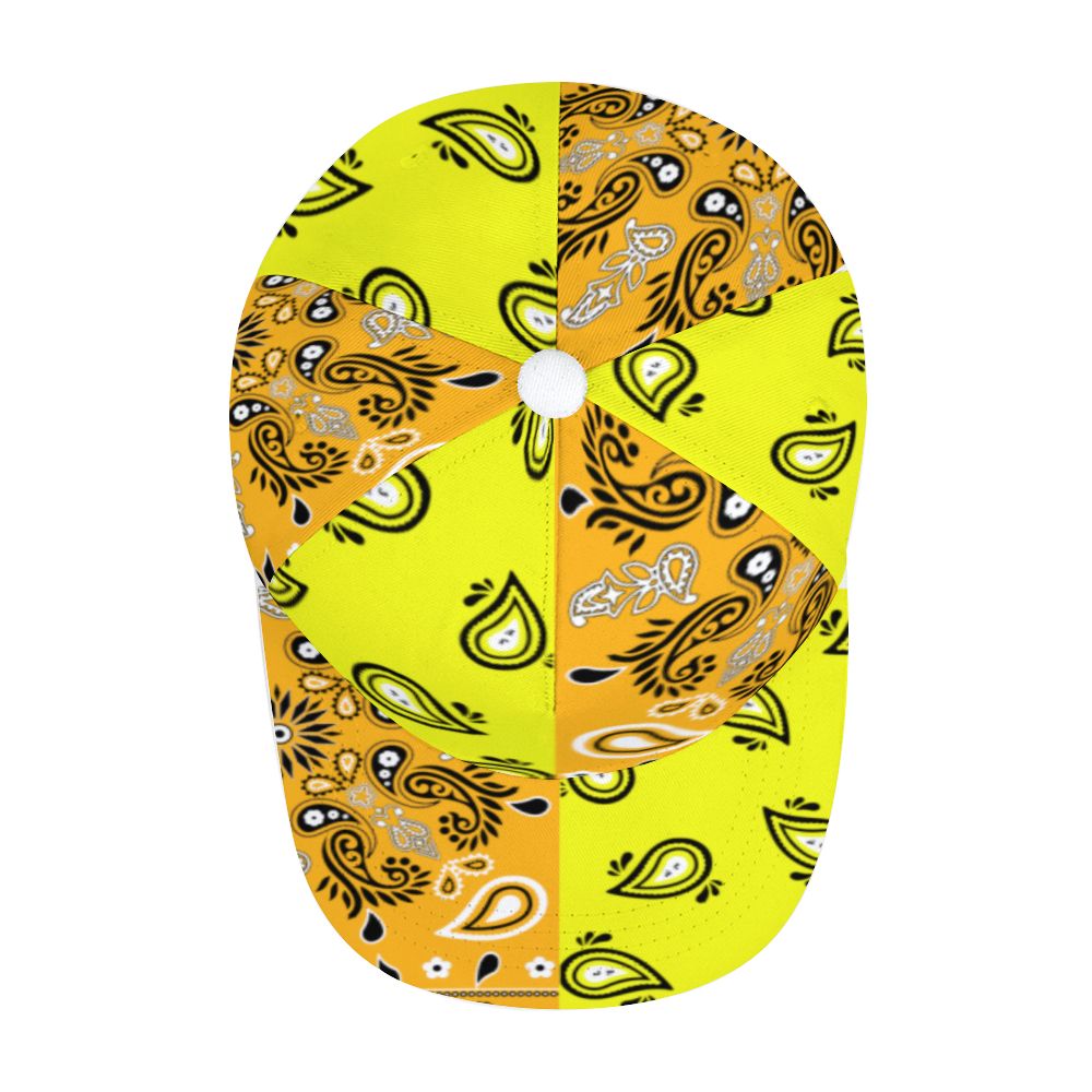 Yellow Bandana Pattern Cap