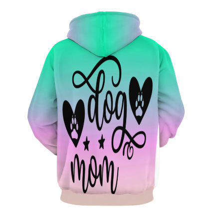 Dog Mom (Pastel) Hoodie
