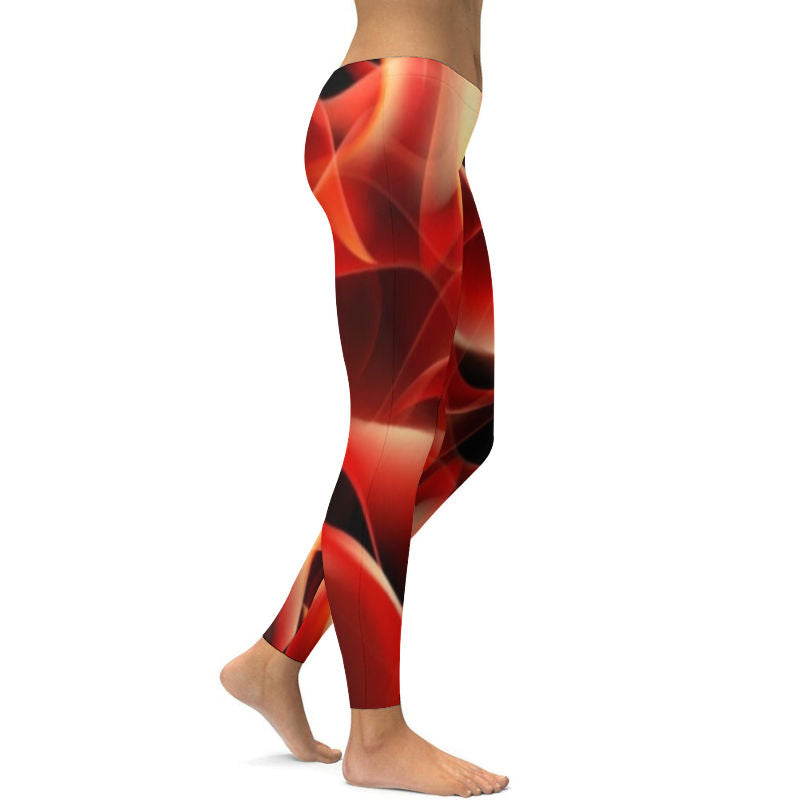 Flamin' Yoga Pants