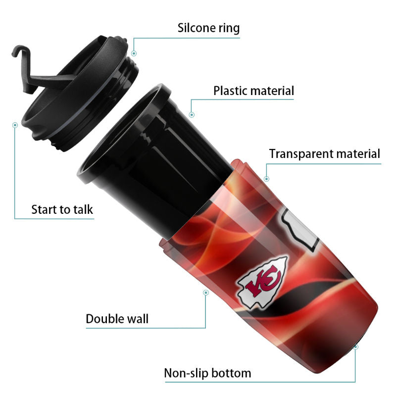 Chiefs Inspired Travel Coffee Cup