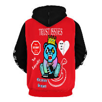 Trust Issues Red Hoodie