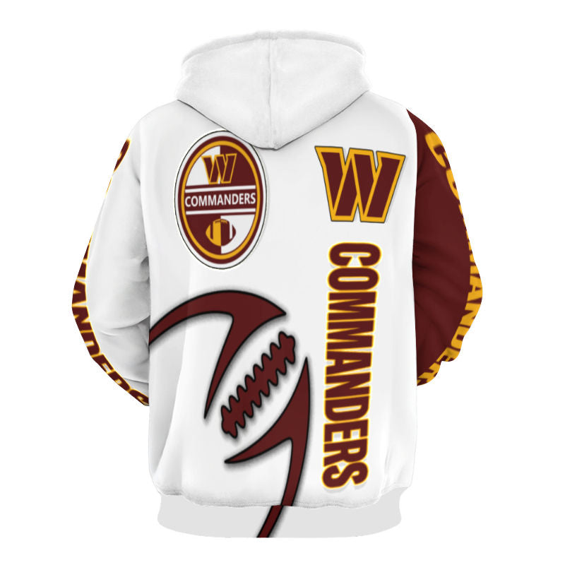 Commanders Inspired Hoodie