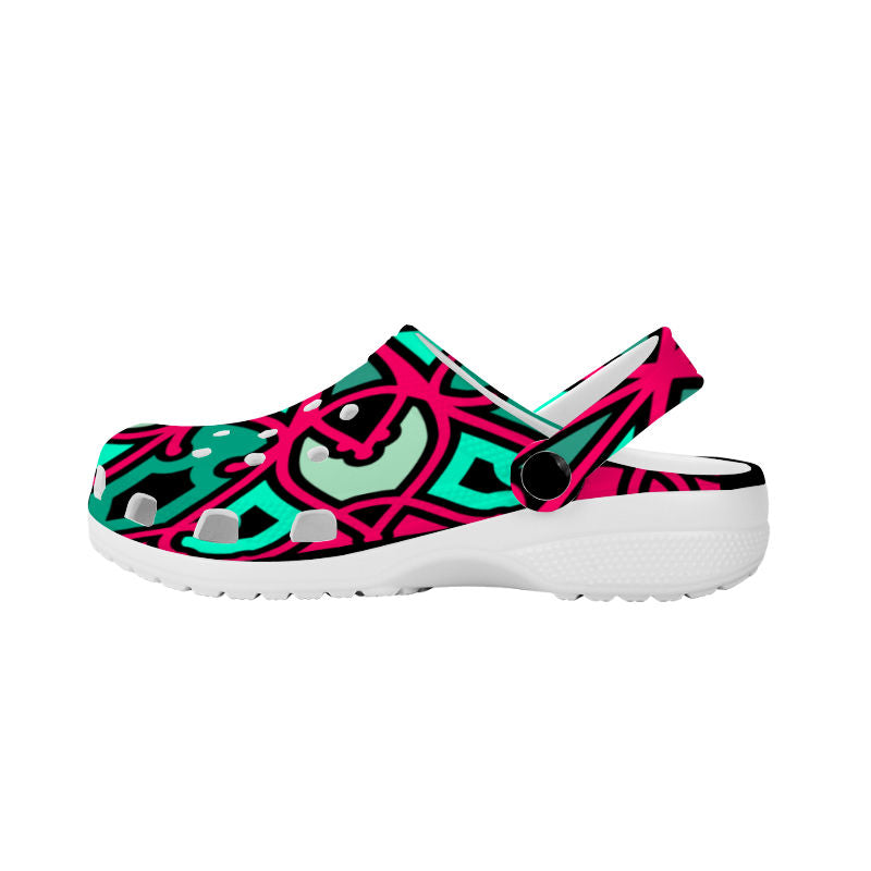 Watermelon Swizzle Crocs Shoes