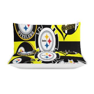 Steelers Collage Inspired 3-Piece Bedding Set (1 Duvet Cover + 2 Pillowcase)