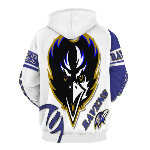 Ravens Inspired Pullover Hoodie
