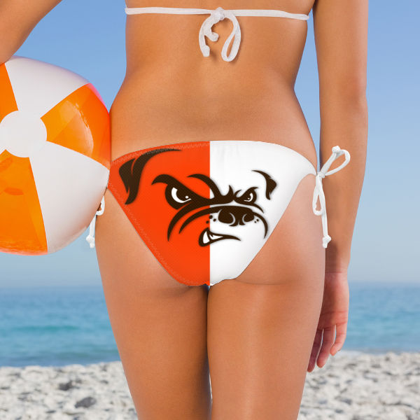 Browns Inspired Three Point Bikini
