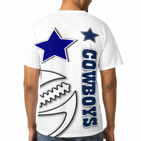 Cowboys Inspired Short-sleeve Shirt