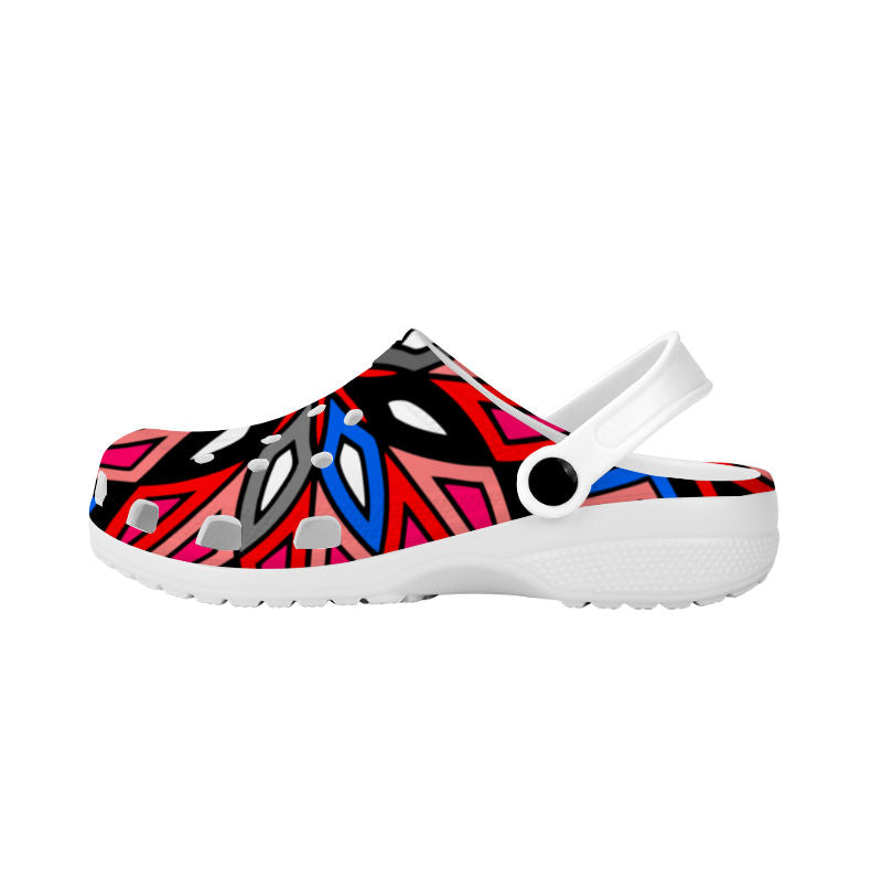 Red Spider Crocs Shoes