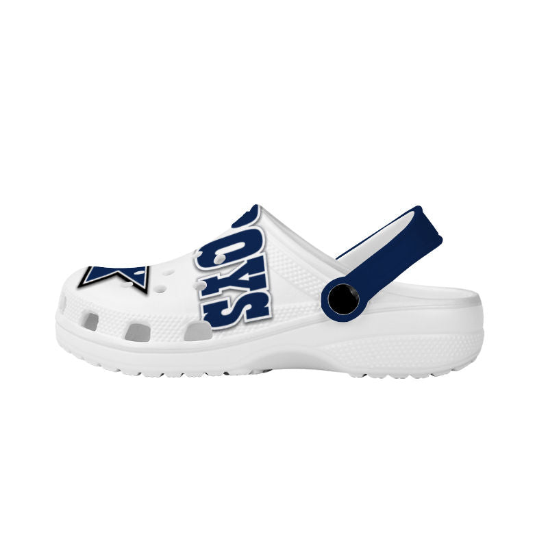 Cowboys Inspired Crocs Shoes