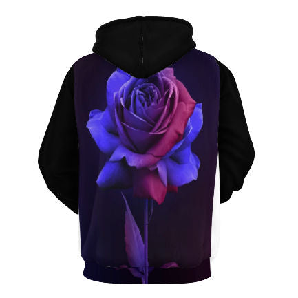 Blushing Flower Hoodie