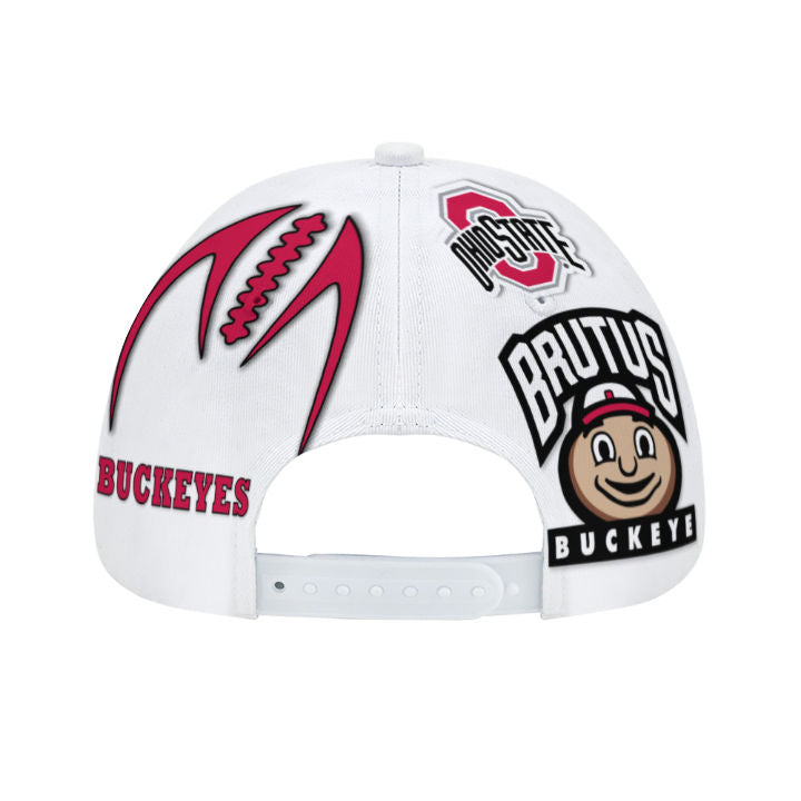 Ohio State Inspired Cap