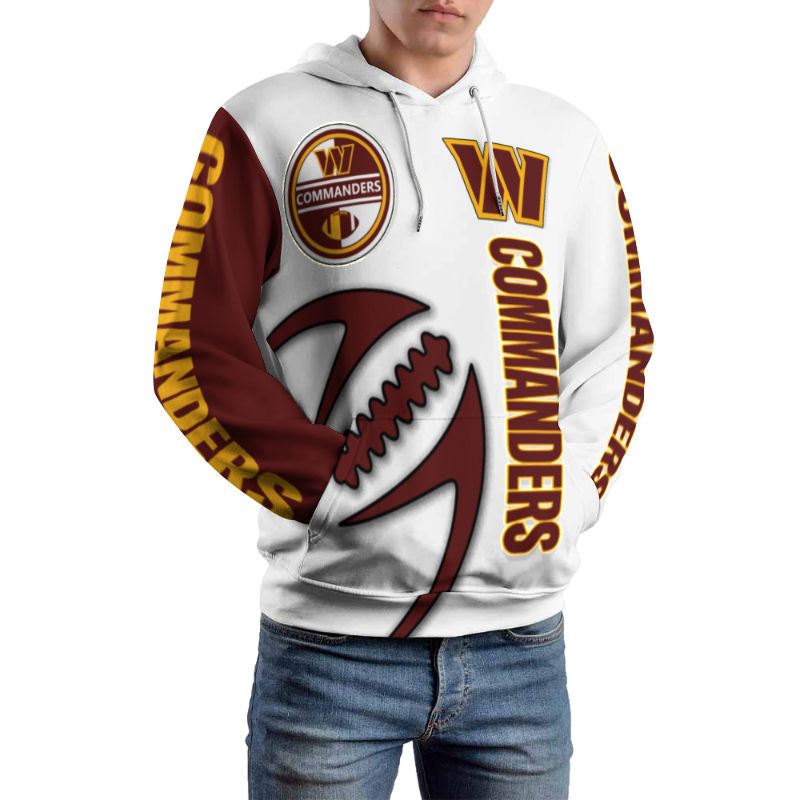 Commanders Inspired Hoodie