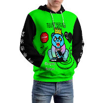 Trust Issues Lime Hoodie