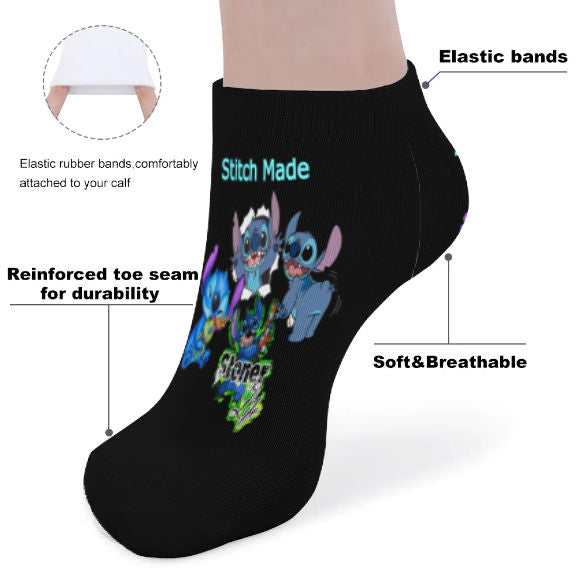 Stitch Inspired Socks