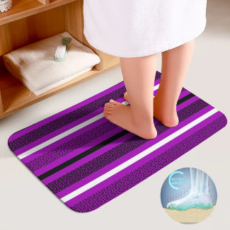 Rizzle Bathroom Floor 3-Piece Rug Set
