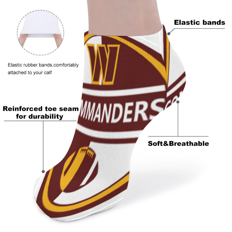 Commaders Inspired Socks