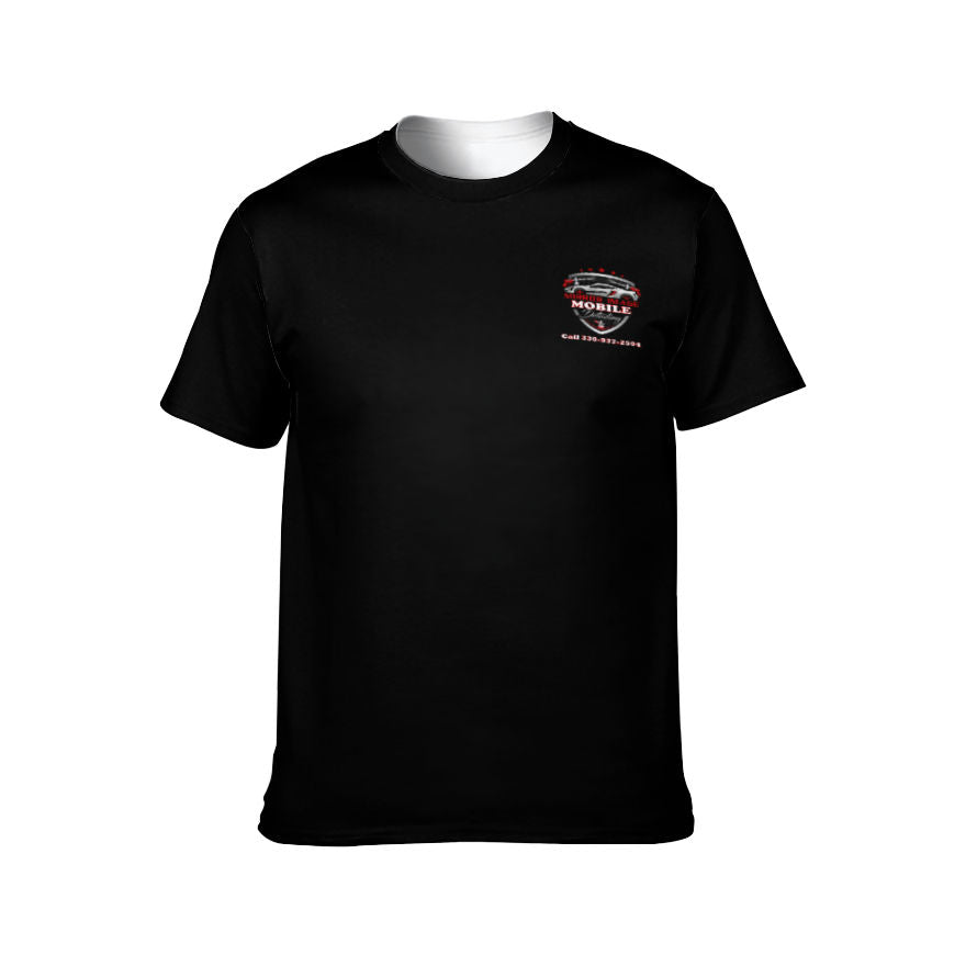 Mirror Image Mobile Detailing (small logo black) T-shirt