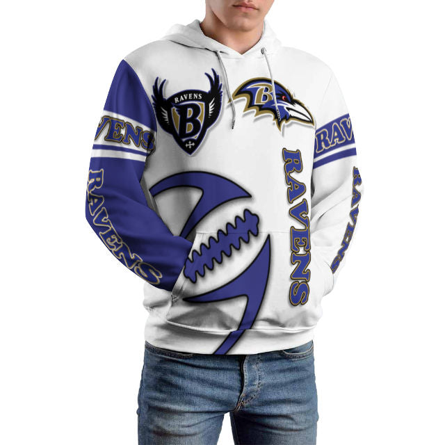 Ravens Inspired Pullover Hoodie