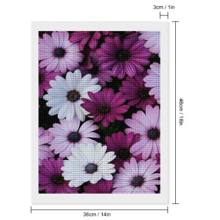Purple Passion Square Diamond Painting Canvas