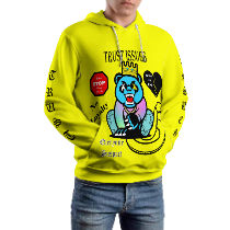 Trust Issues Yellow Hoodie