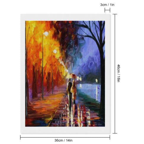 Walk of Love Square Diamond Painting Canvas