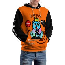 Trust Issues Orange Hoodie