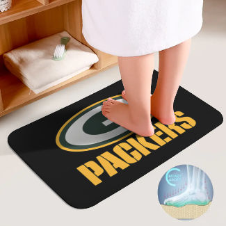 Packers All Day Inspired Bathroom Floor 3-Piece Rug Set