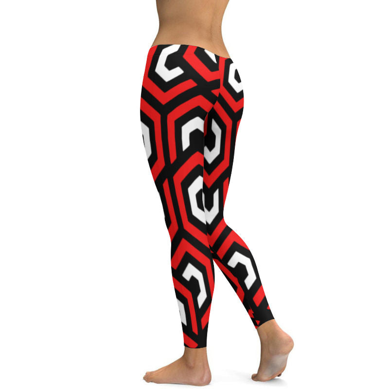 Amazing Red Yoga Pants