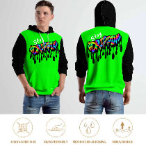 Drippin' Lime Green Hoodie