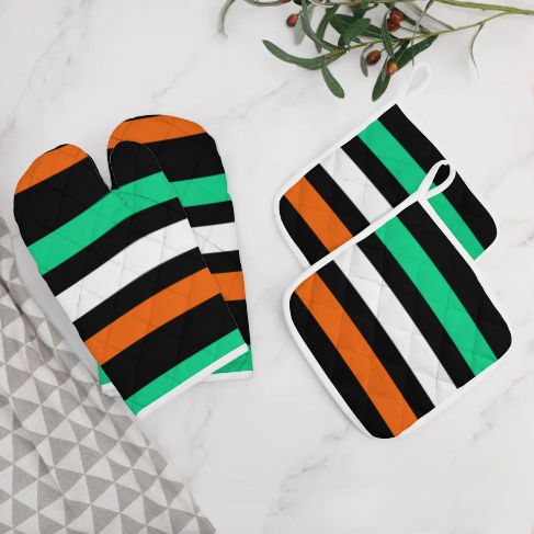 Autumn's Forest Oven Mitts and Pot Holders (Set Of 4)