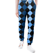 Blue Frenzy Sweatpants