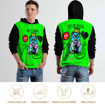 Trust Issues Lime Hoodie