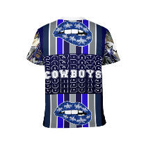 Cowboys Collage Inspired Unisex Short-sleeve Shirt