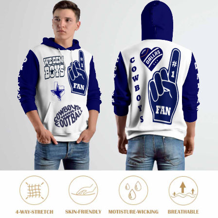 Cowboys Inspired T3 Hoodie