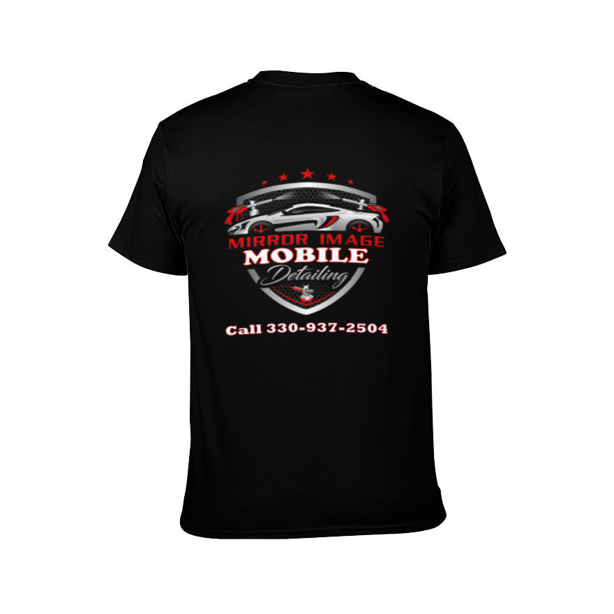 Mirror Image Mobile Detailing (small logo black) T-shirt