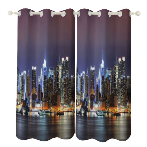 City Lights Two Pieces Curtains