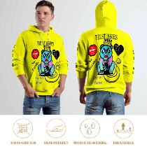Trust Issues Yellow Hoodie