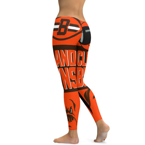 Browns Inspired Yoga Pants