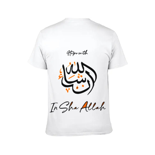 Hope With In Sha Allah Short Sleeve Jersey T-Shirt