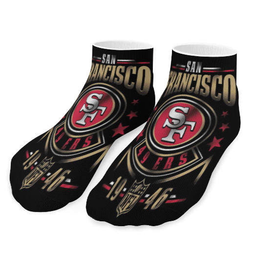 49ers Fan Inspired Socks