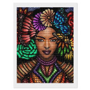 Elegance of Eden Square Diamond Painting Canvas