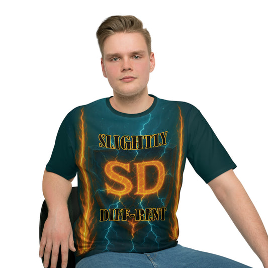 Slightly Diff-rent Lightning T-Shirt design #2
