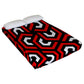 Amazing Red Fitted Sheet (Queen Size)