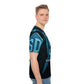 Slightly Diff-rent Blue Glacier T-Shirt (LIGHT BLUE FONT)